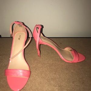 Coral ankle strap